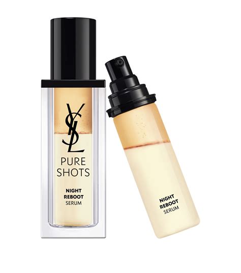 night reboot serum ysl|pure shots light up serum.